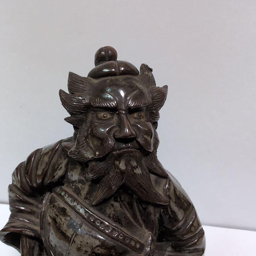 【骨董品】備前焼　鐘馗