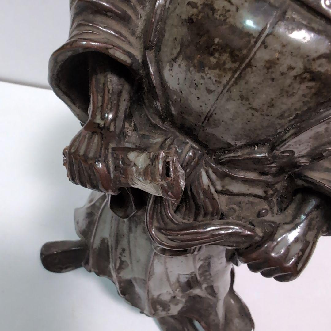 【骨董品】備前焼　鐘馗