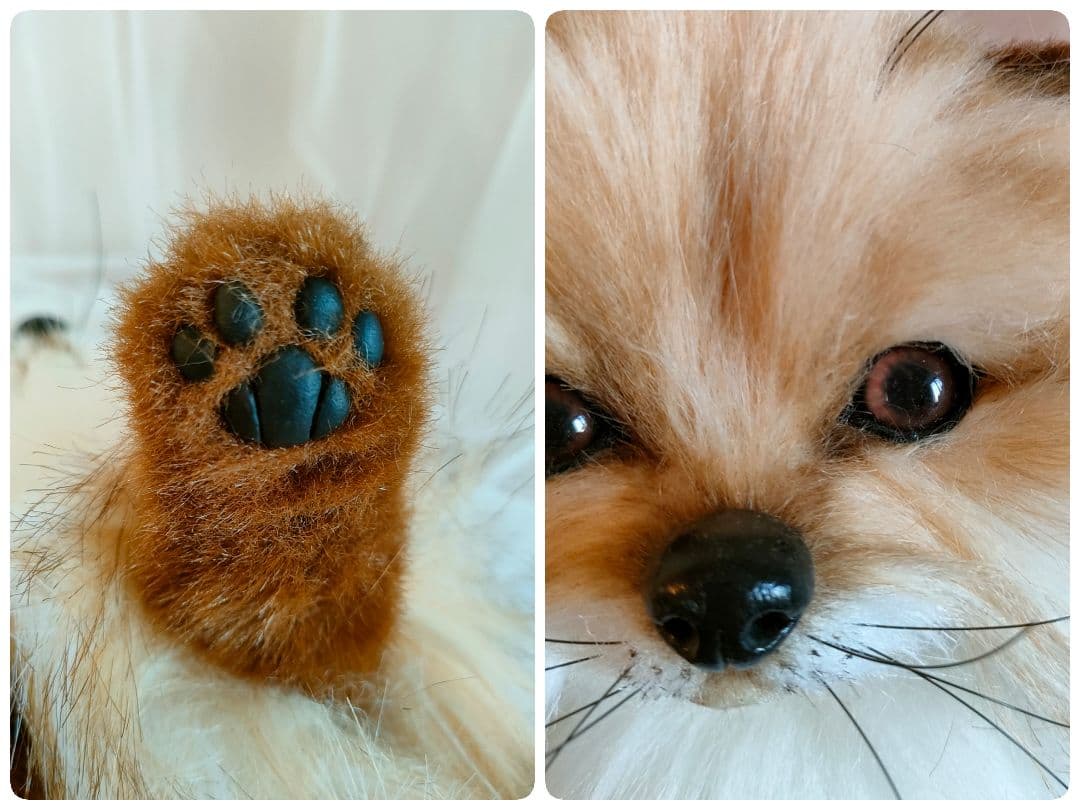 最終値下げ!!✨【人気の海外作家】アートドール　キツネ　ハンドメイド