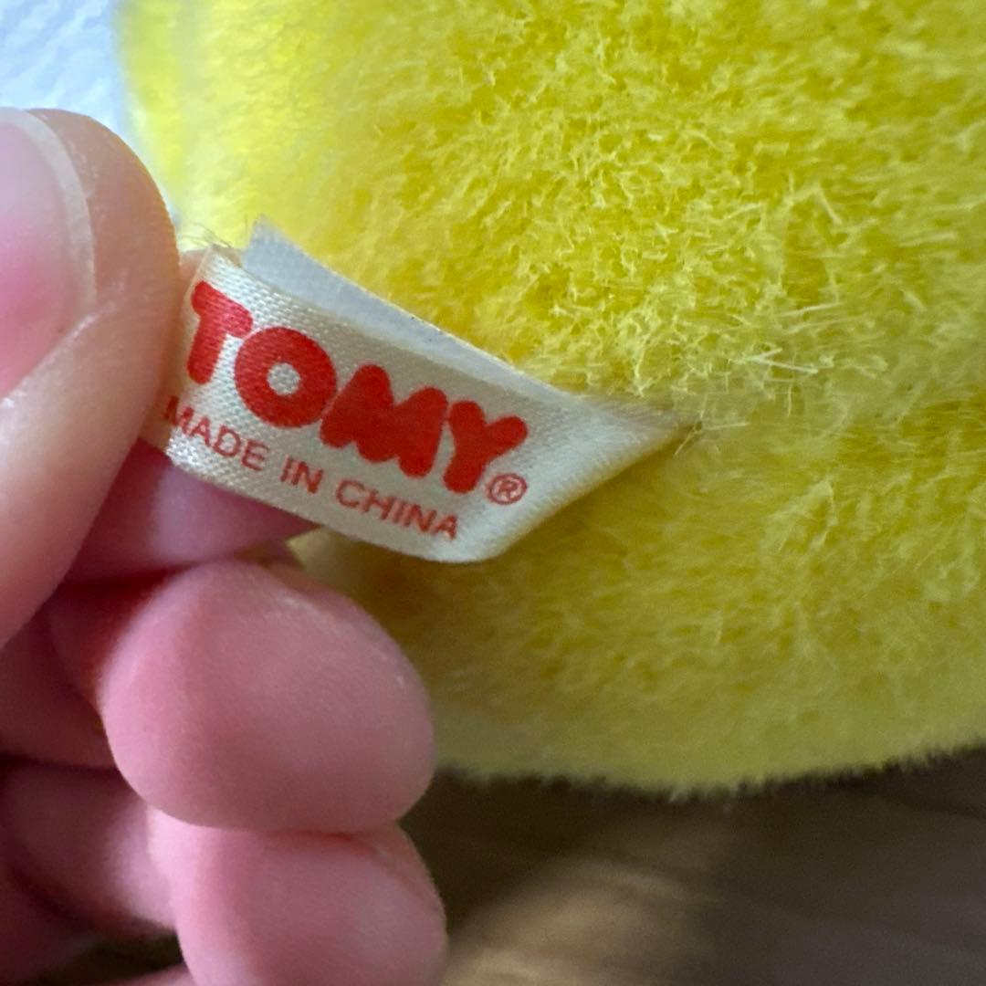 【希少・1998年・タグ付き】　TOMY　ポケモン　空とぶピカチュウ　ぬいぐるみ