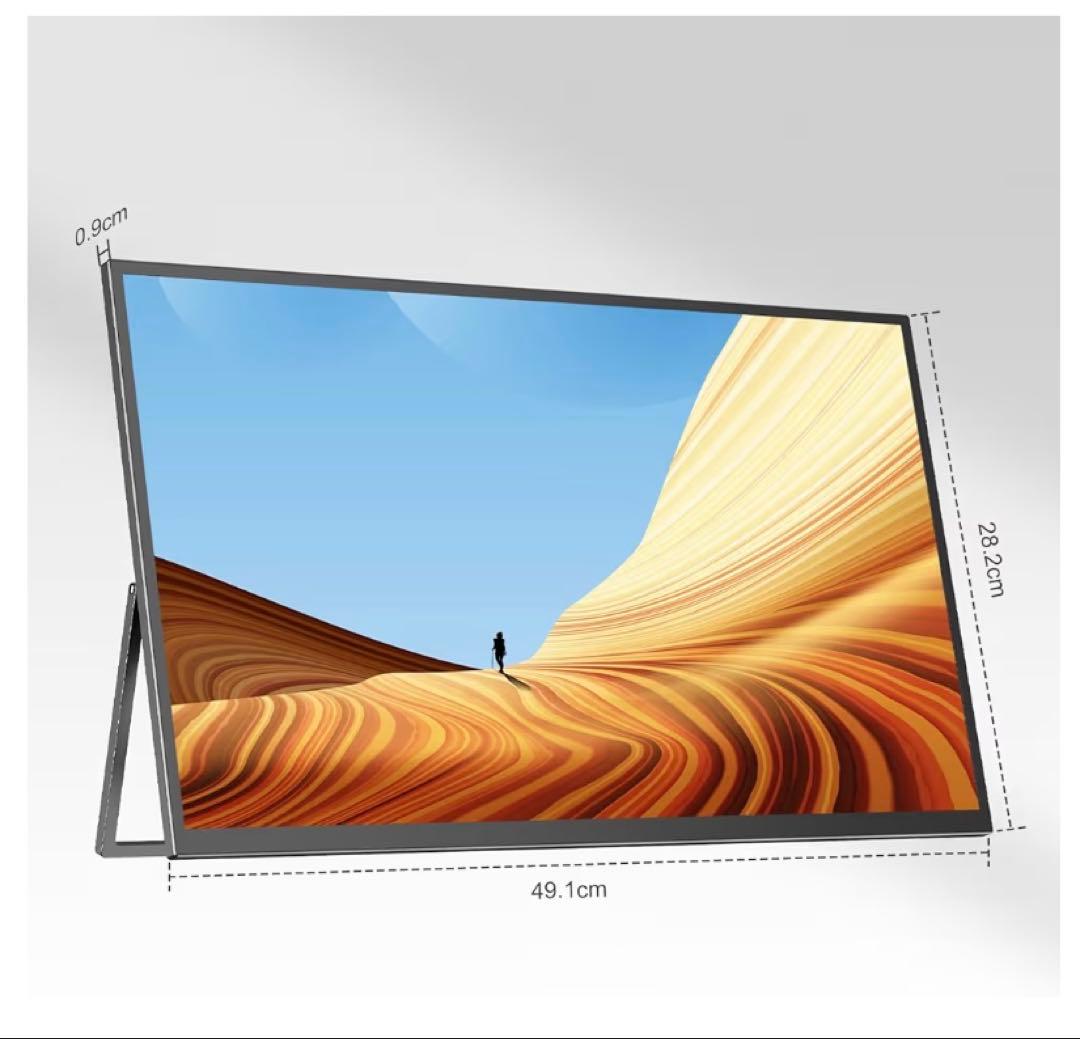 【美品・定価33,580円】22インチ 2K IPS 超薄型モニター