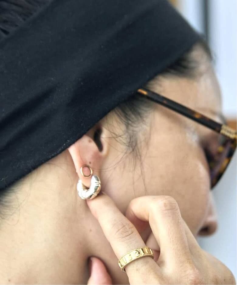 新品未使用　【R.ALAGAN/ララガン】B.DHOOPS：ピアス