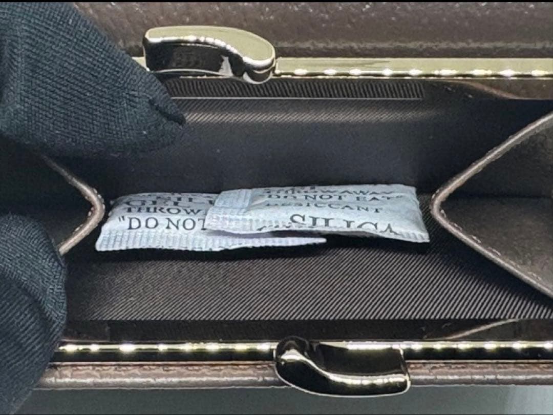 【新品未使用】Vivienne Westwood ブラウン 三つ折り財布