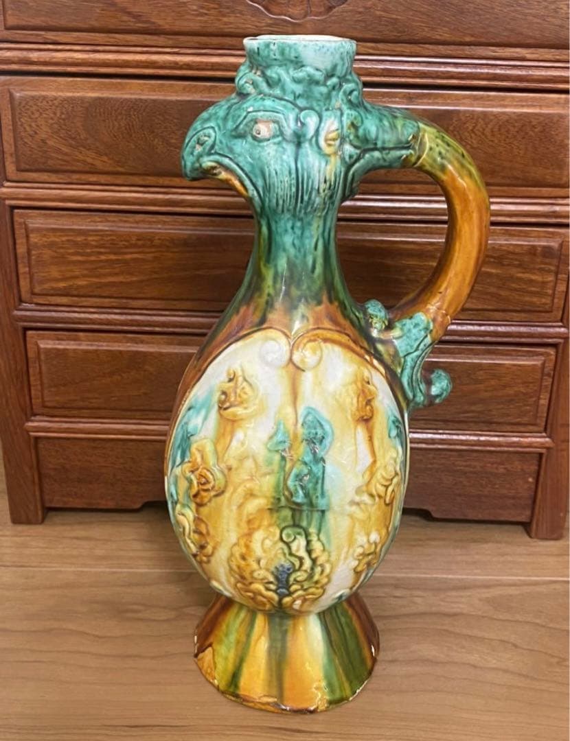 中国美術 唐三彩 骨董 唐物 古玩