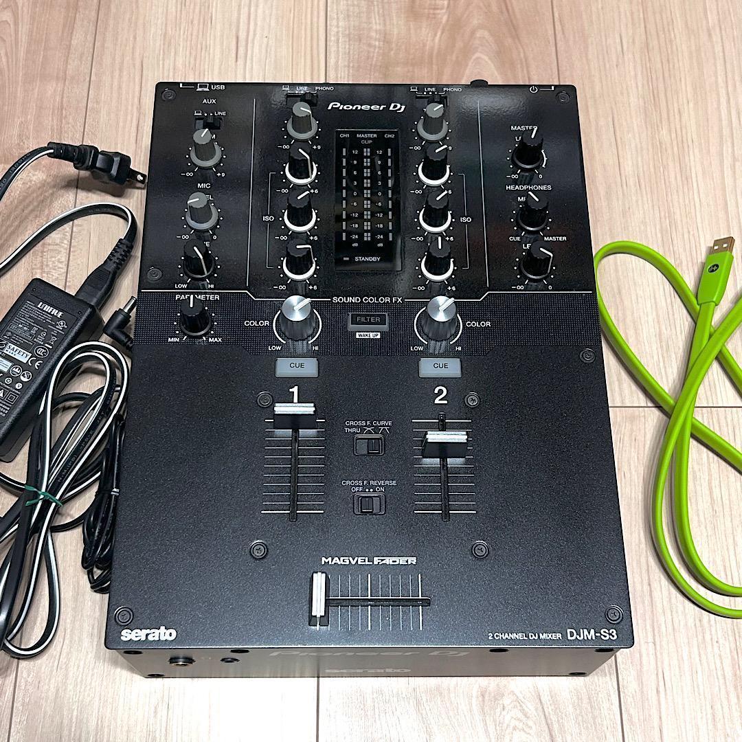 Pioneer DJミキサー DJM-S3 serato PCDJ対応