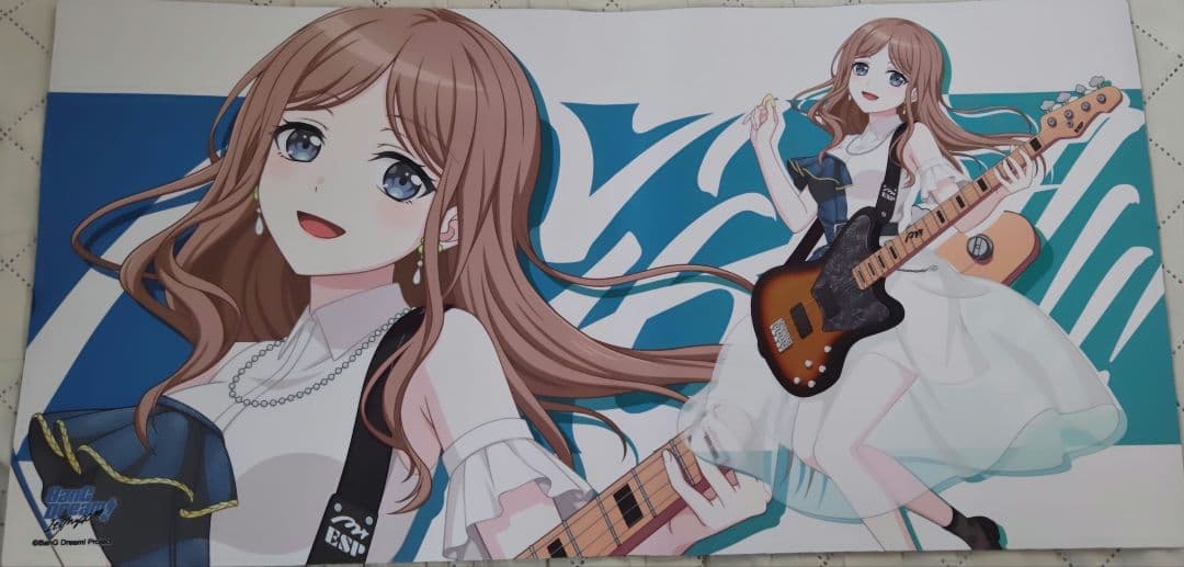 バンドリ MyGO!!!!! 長崎そよ ラバーマット プレイマット