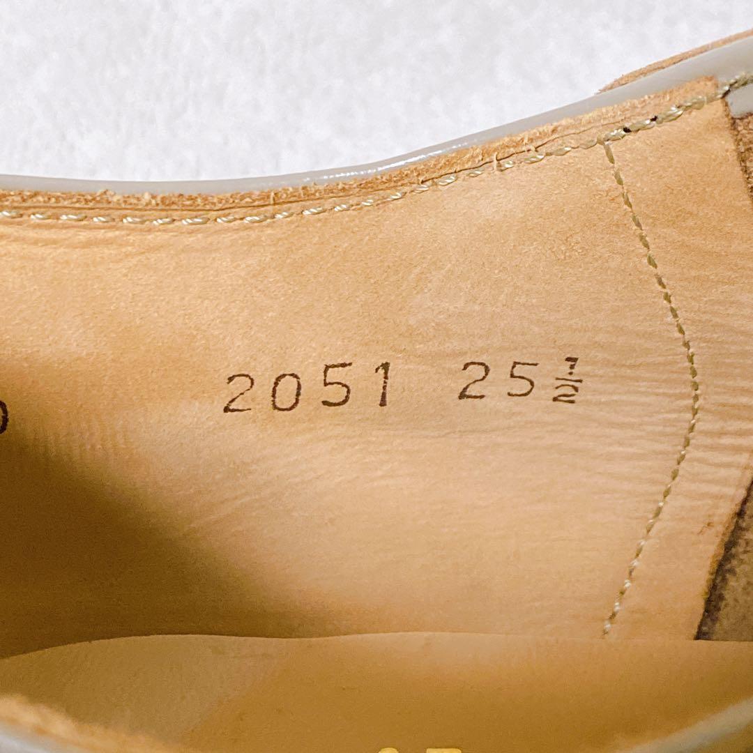 美品　REGAL　サドルシューズ　25.5cm　ブラック　グレー　バイカラー　黒