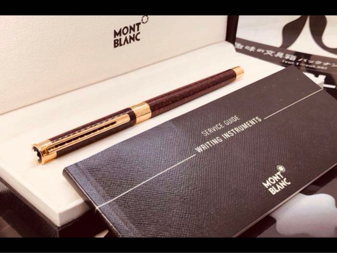 ⭐️金運・幸運を呼ぶパワーストーン⭐️レッド瑪瑙デザイン⭐️モンブラン⭐️ノブレスドゥエ