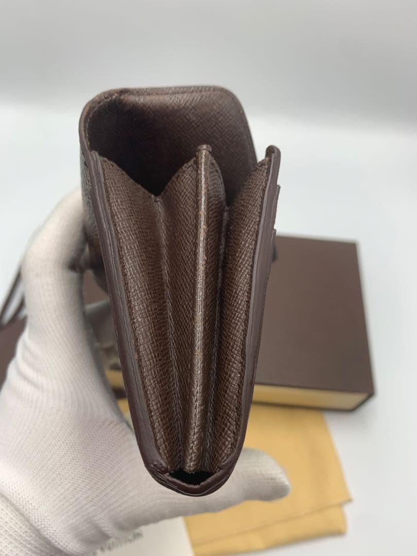 ✨ルイヴィトン✨ポルトフォイユ　サラ　ダミエ　カード16枚　長財布 P55