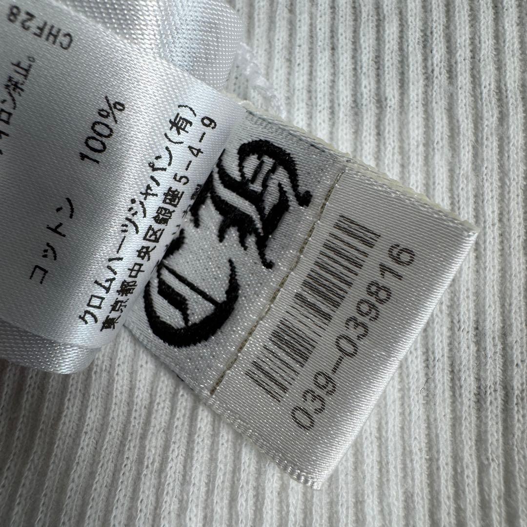 美品 クロムハーツ タンクトップ ホワイト Sサイズ ChromeHearts