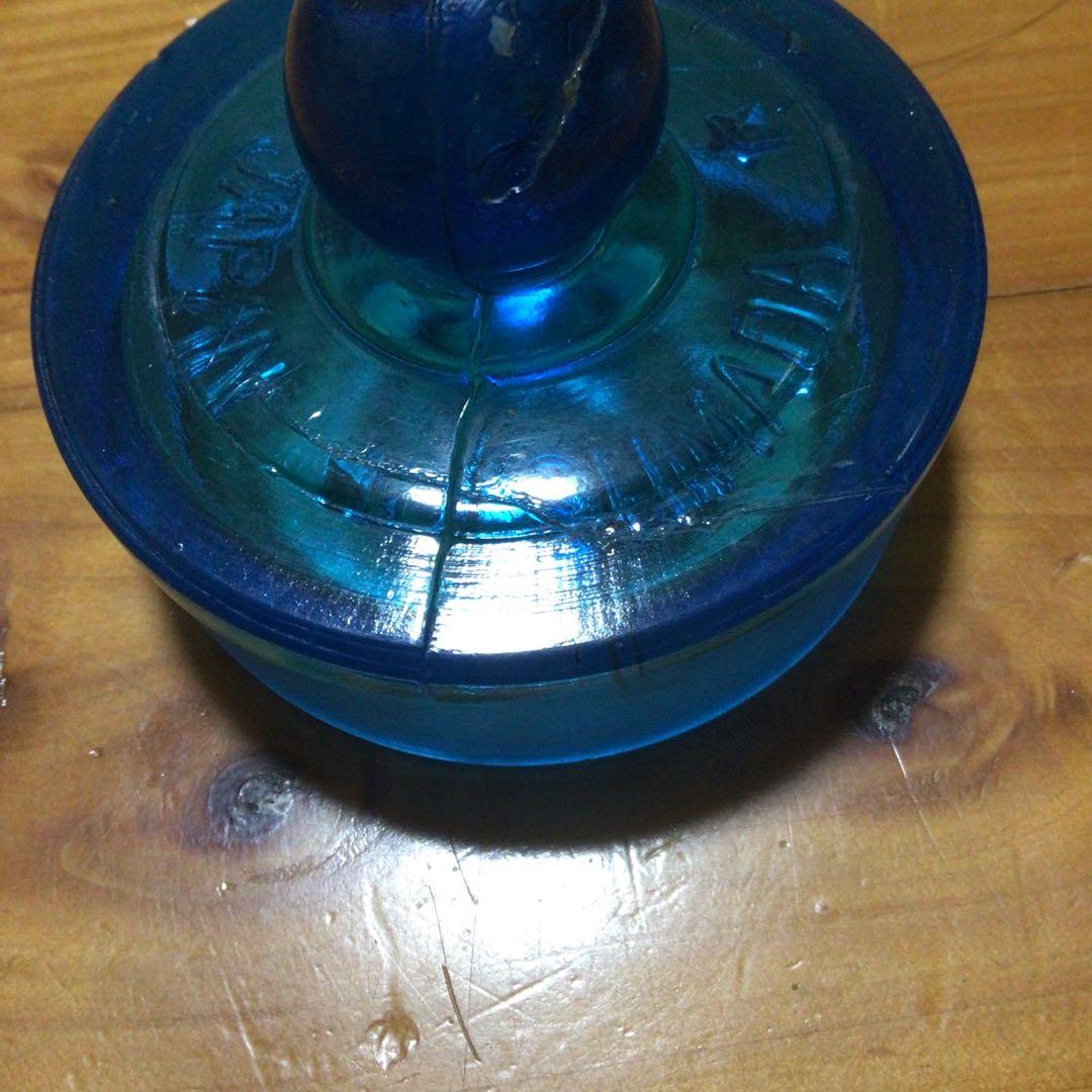 ガラス瓶　インテリア　昭和レトロ　OSAKA、JAPAN、SHIMADA