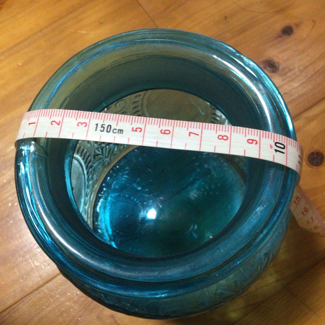 ガラス瓶　インテリア　昭和レトロ　OSAKA、JAPAN、SHIMADA