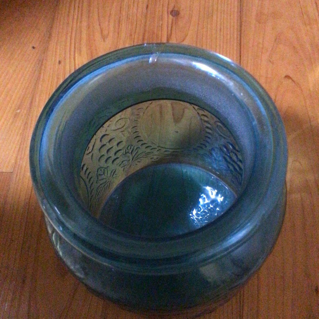 ガラス瓶　インテリア　昭和レトロ　OSAKA、JAPAN、SHIMADA