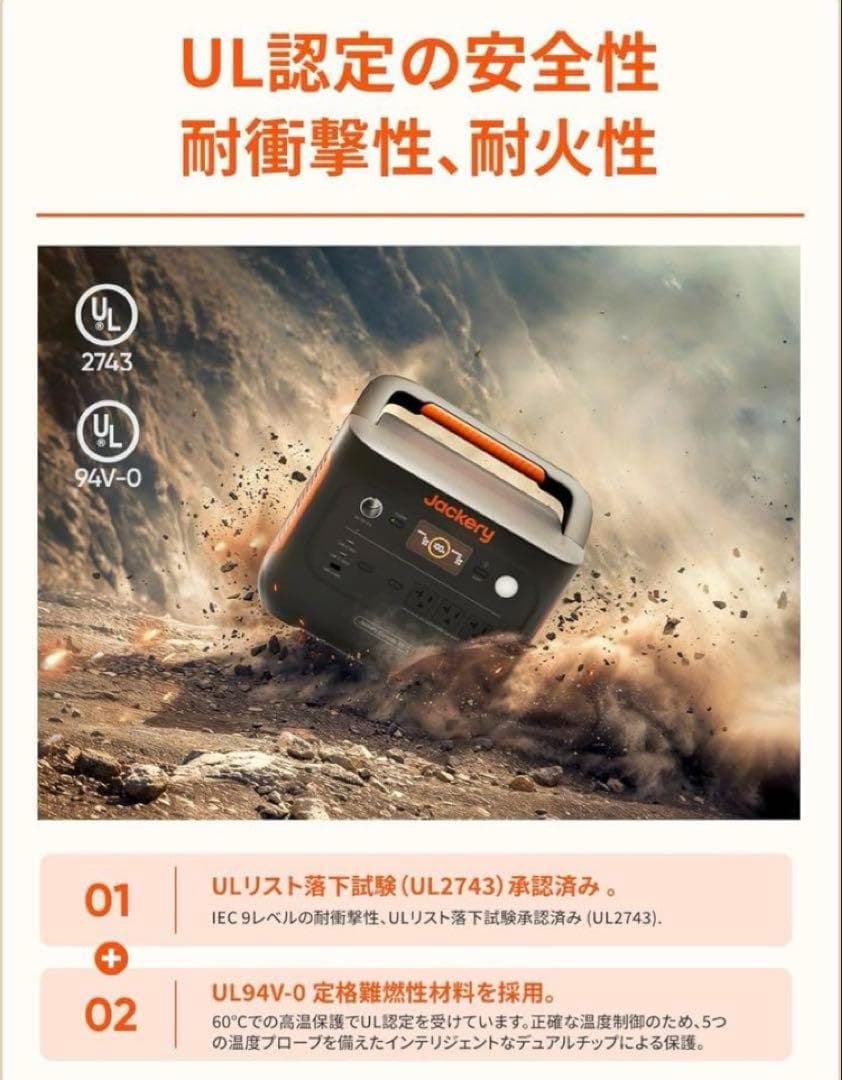 Jackery ポータブル電源 1000 100W ソーラーパネル 2点セット