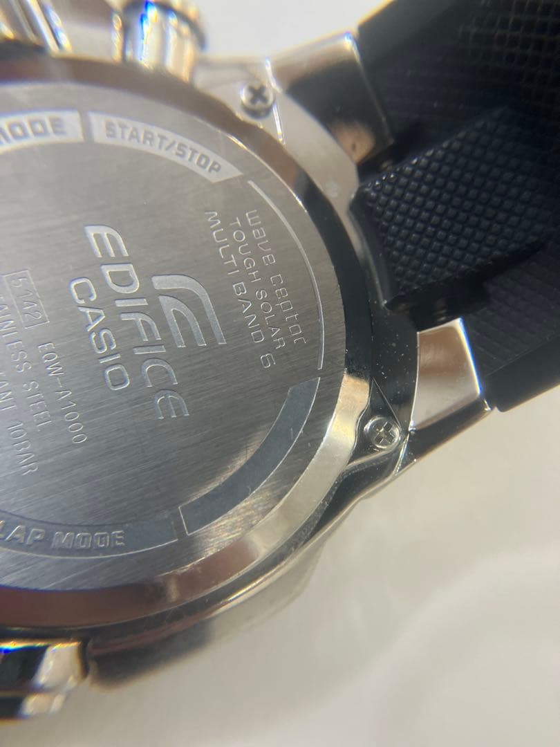 カシオ　エディフィス　EDIFICE　EQW-A1000 電波時計　タフソーラー