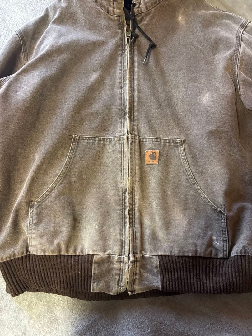 カーハート　アクティブジャケット　焦茶