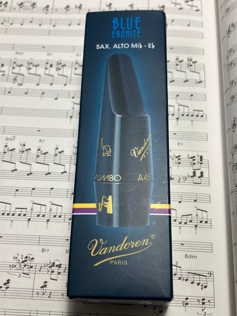 管楽器・吹奏楽器 Vandoren Blue Jumbo Java A45 2021 serial
