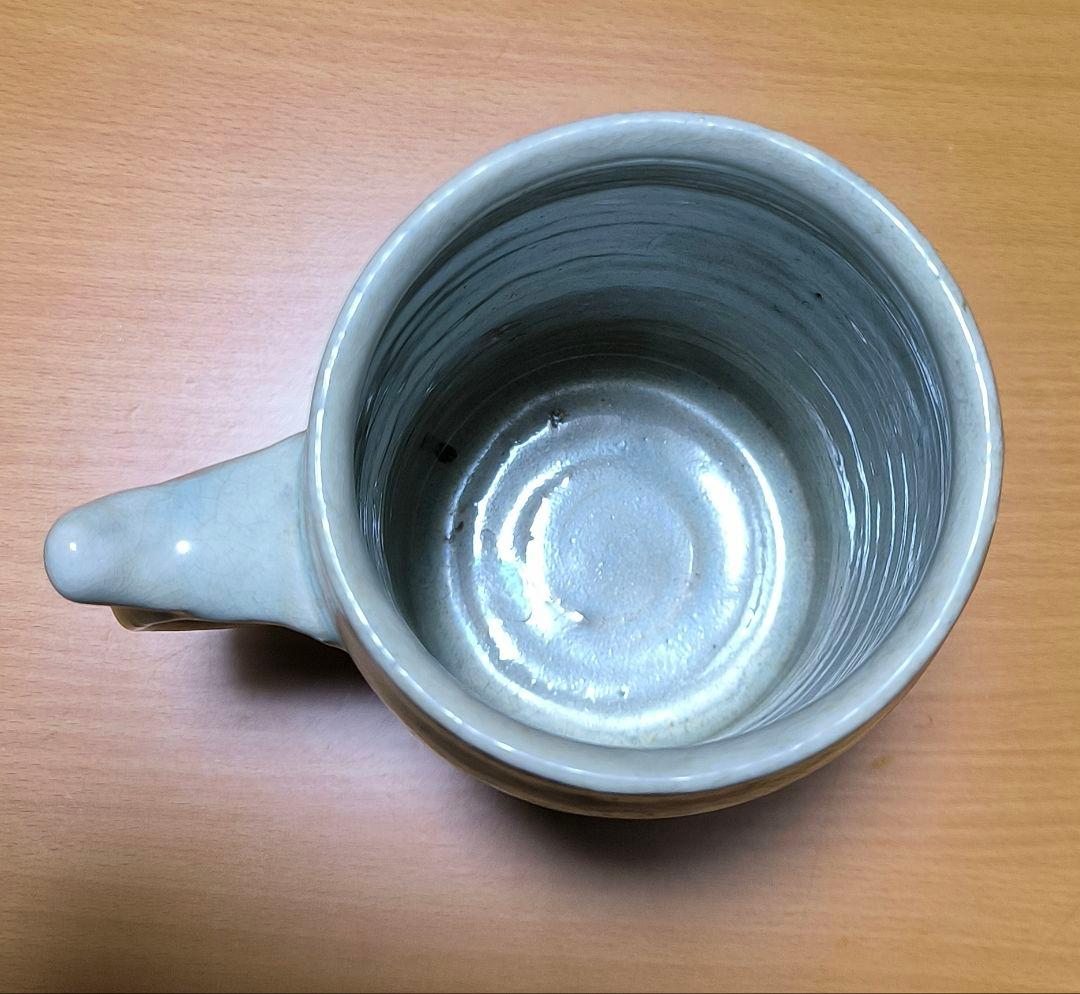 萩焼ビールジョッキ