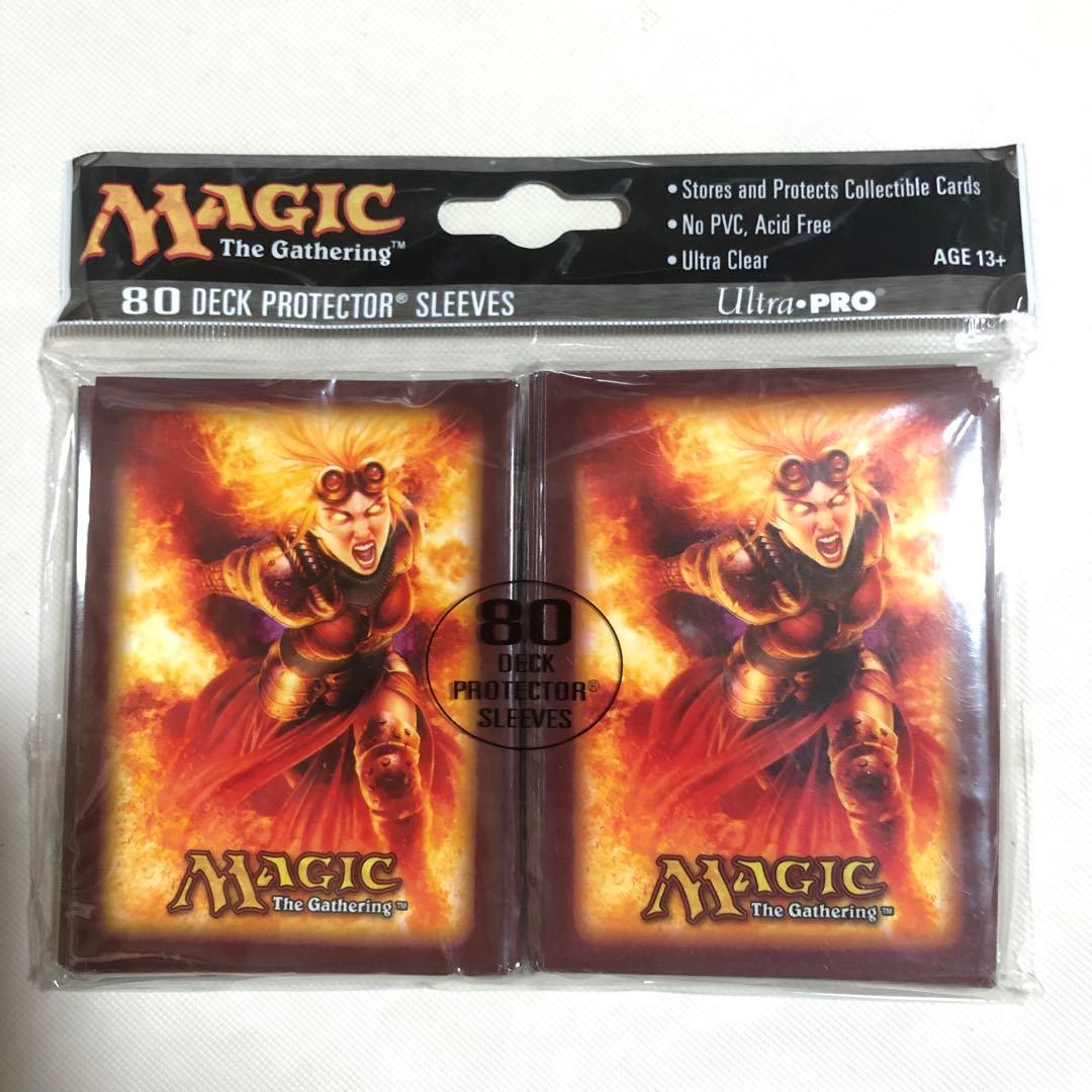 燃え立つチャンドラ mtg スリーブ