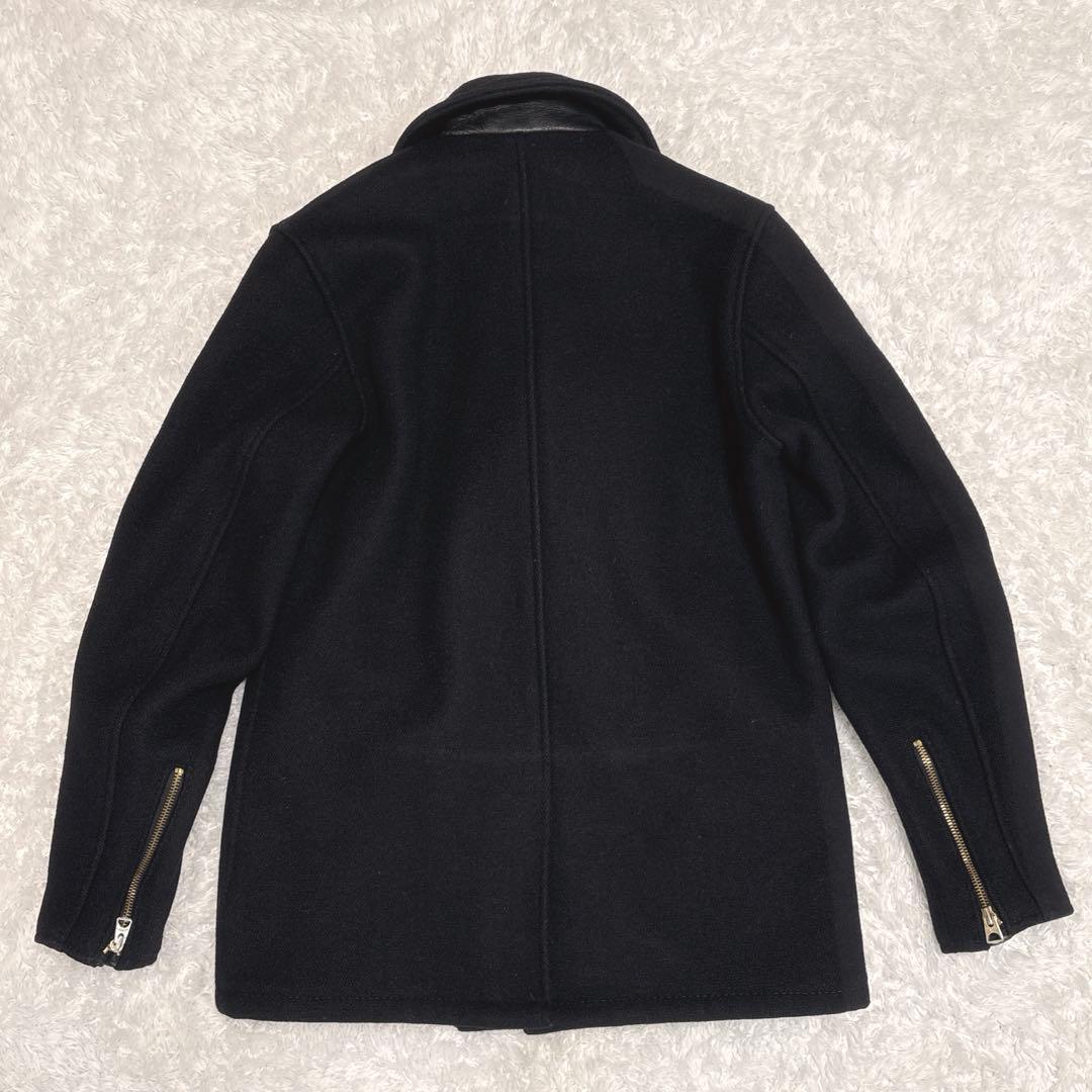 Schott ショット USA製 ウール ライダースコート シングル ブラック