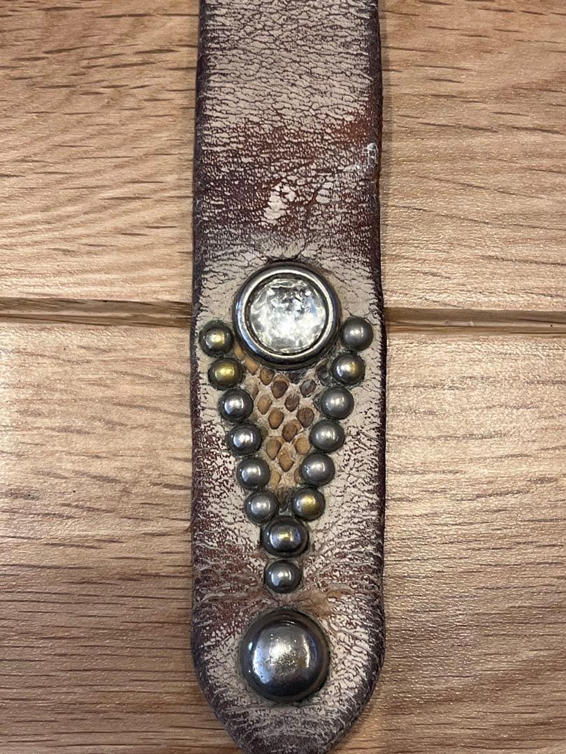 正規品ウルフズヘッド　レザー ダブルバックル ブレスレット2本　キーホルダー