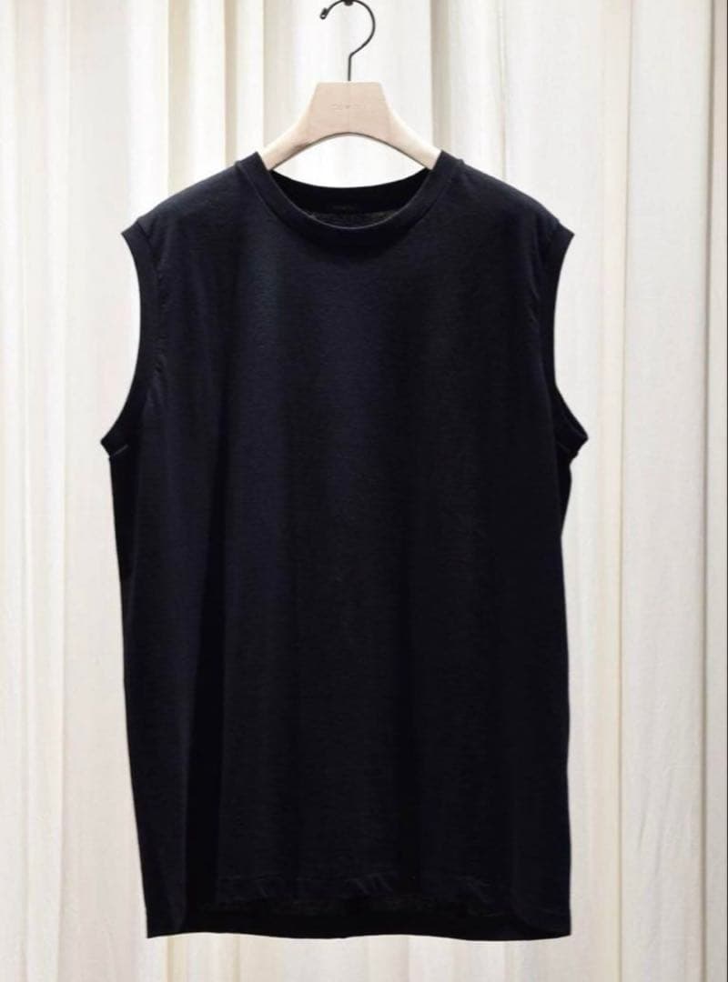 COMOLI コットンジャージ ノースリーブ size2 新品未使用