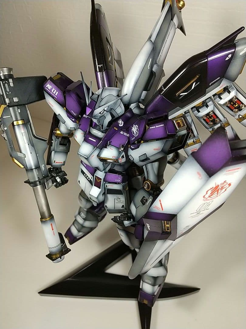 ガンプラ　ハイニューガンダム　mg　全塗装完成品