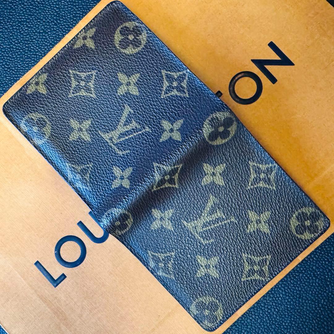LOUIS VUITTON モノグラム ポルトビエ カルトブルー 折り財布 美品