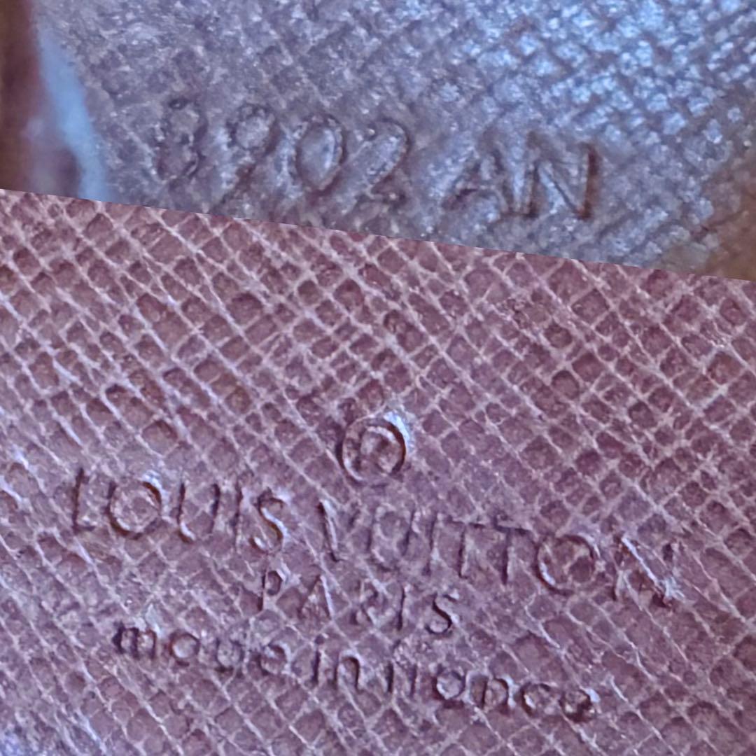 LOUIS VUITTON モノグラム ポルトビエ カルトブルー 折り財布 美品