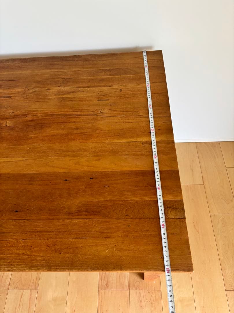 無垢材チーク・ダイニングテーブル （KNOLL）