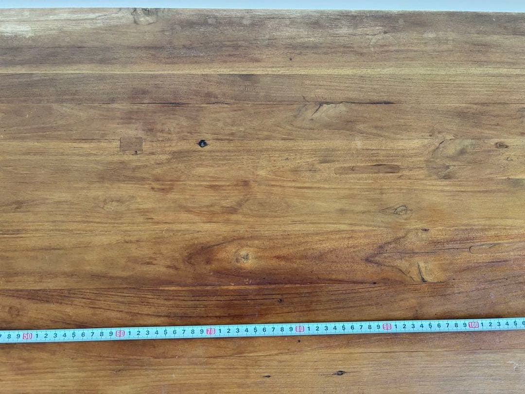 無垢材チーク・ダイニングテーブル （KNOLL）