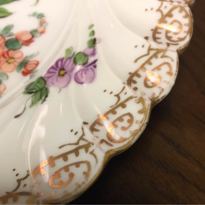 アンティーク ドレスデン プレート