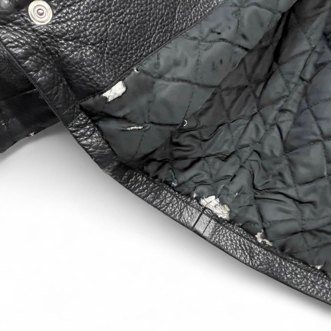 COMME des GARCONS HOMME AD1990 レザーブルゾン