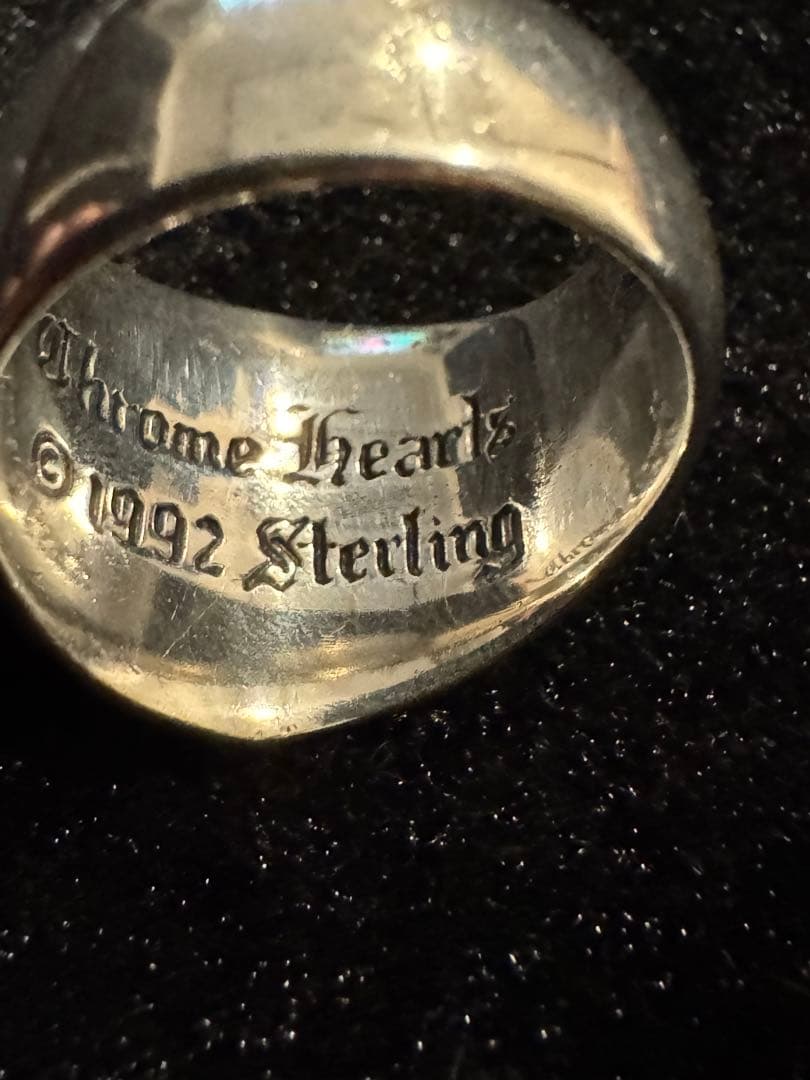 クロムハーツ　キーパーリング　シルバー925 21〜22号