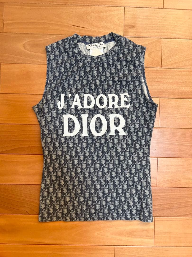【希少】DIOR タンクトップ S 本日限定値引き　60000→51000