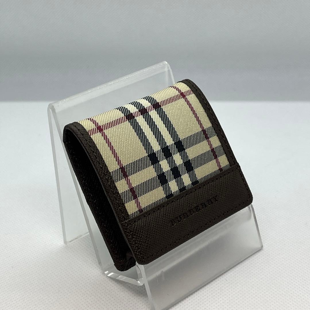 【極美品】 BURBERRY バーバリー ノバチェック ケース 小銭入れ