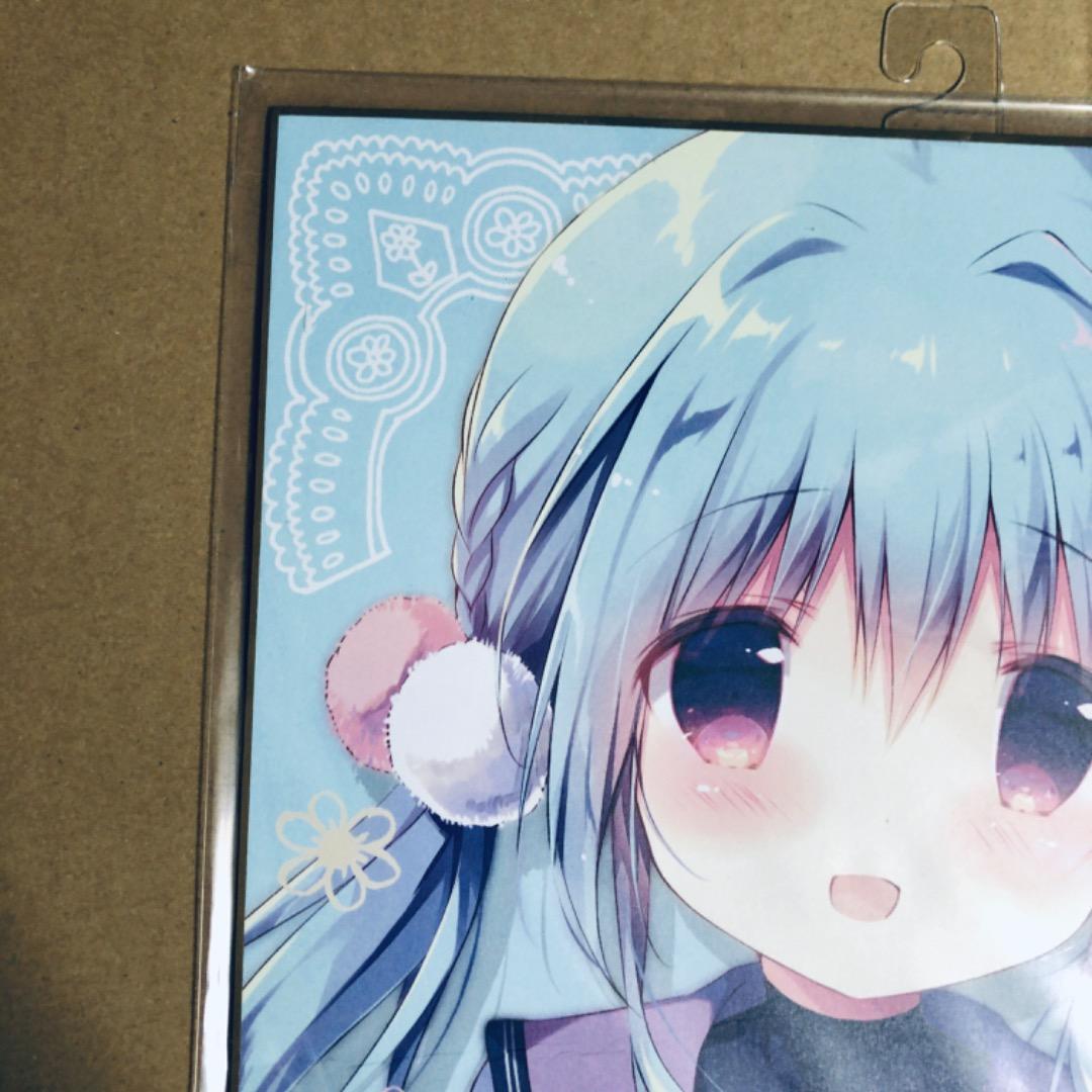 サイン入り 複製色紙 しらたま たまトーク2018 しらたまこ ふわりちゃん