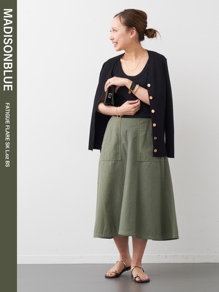 本日限定価格　MADISONBLUE FATIGUE FLARE SK 01