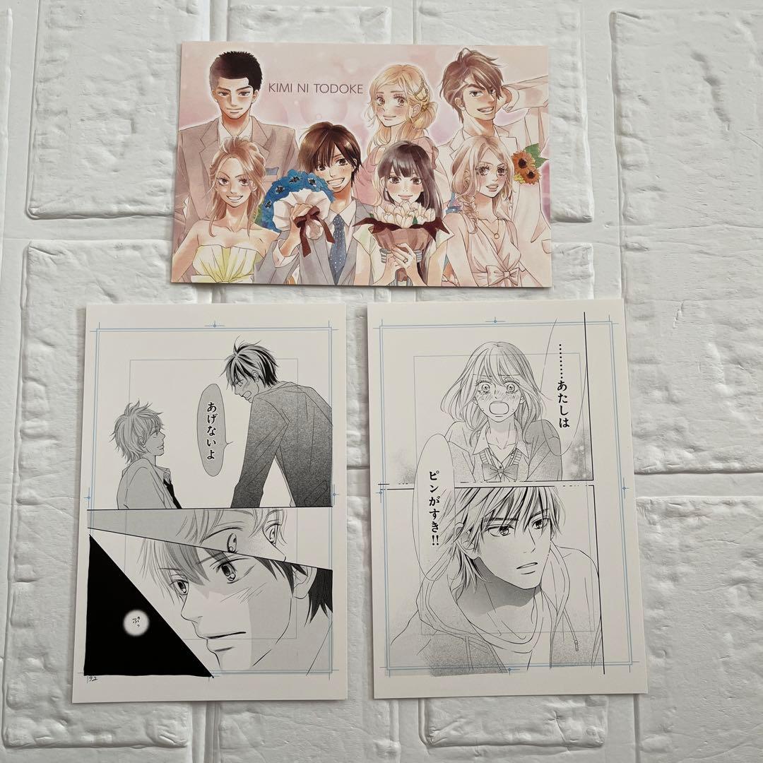 【初版・帯付き】君に届け イラストレーションズ high school days