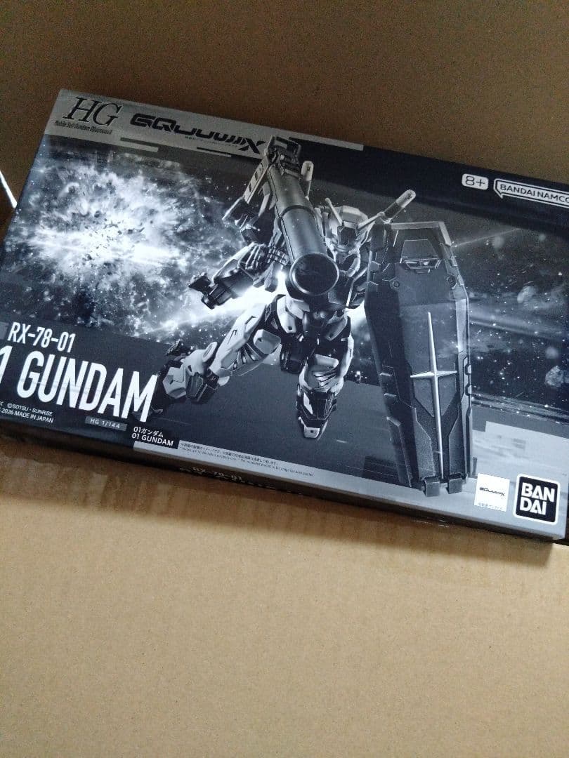 HG 1/144 01ガンダム(GQ)　新品　プレバン限定品