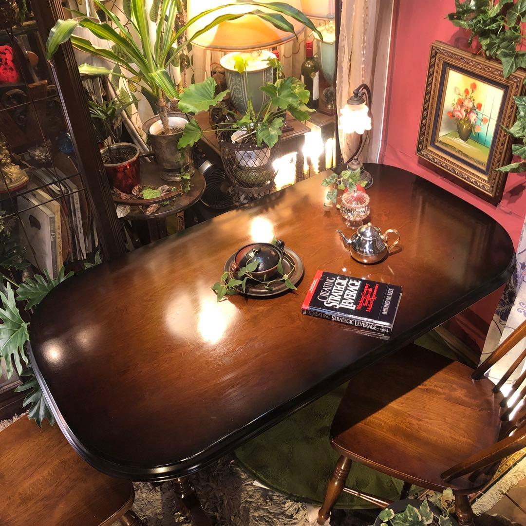 極美品　キツツキマーク ヴィンテージ ダイニングテーブル