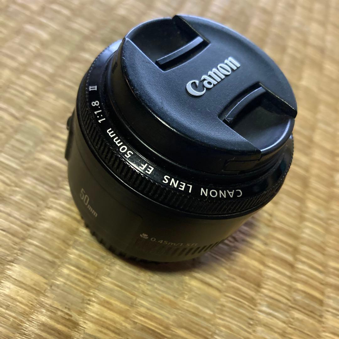 Canon EF 50mm f/1.8 II レンズ