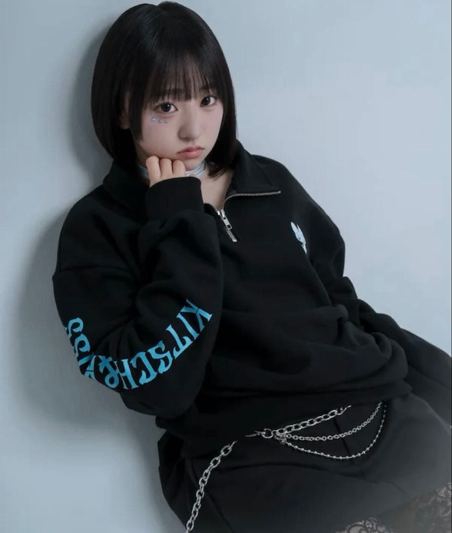 60% kitsch & kiss × 高嶺のなでしこ コラボ 涼海すう 水色