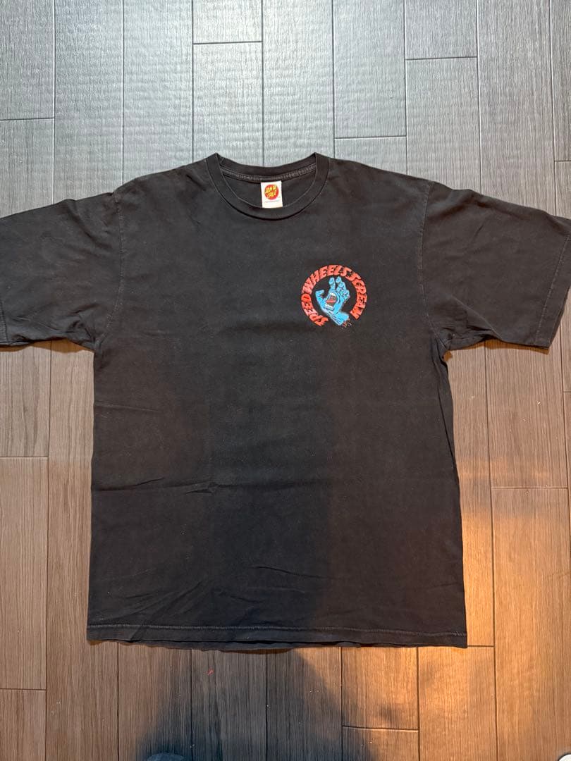 サンタクルーズsantacruzスクリーミングハンドＴシャツパウエルsk8XL