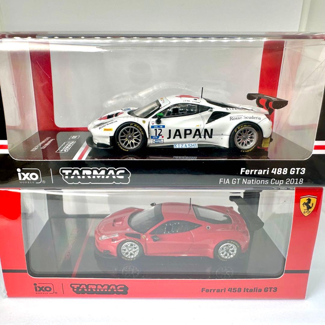 ターマックワーク フェラーリ 488 GT3FIAGT ＋ 458 イタリアGT
