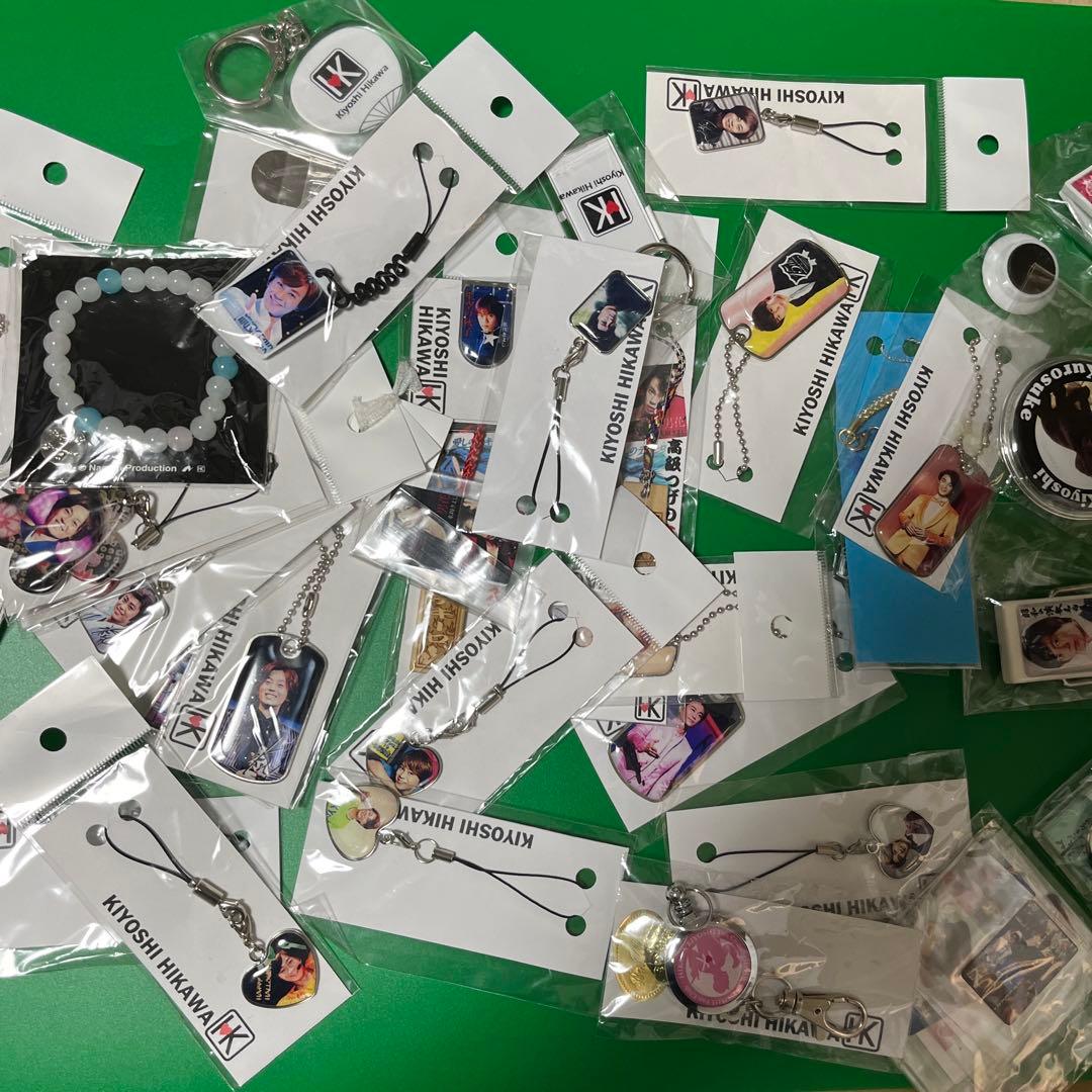 氷川きよし　大量　グッズセット　アクセサリー　キーホルダー　ブレスレット　シャツ