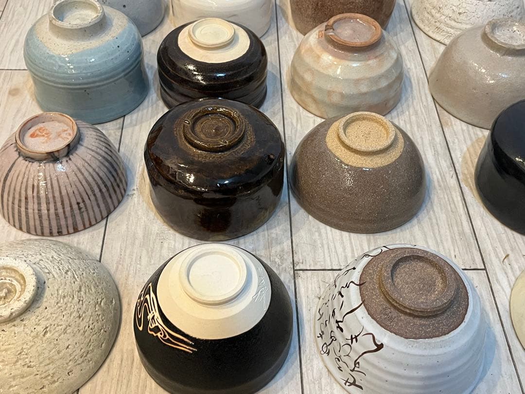 ぞ*う様 茶碗 抹茶碗 数茶碗 まとめて 36点 茶道具 箱無し 陶器 いろいろ