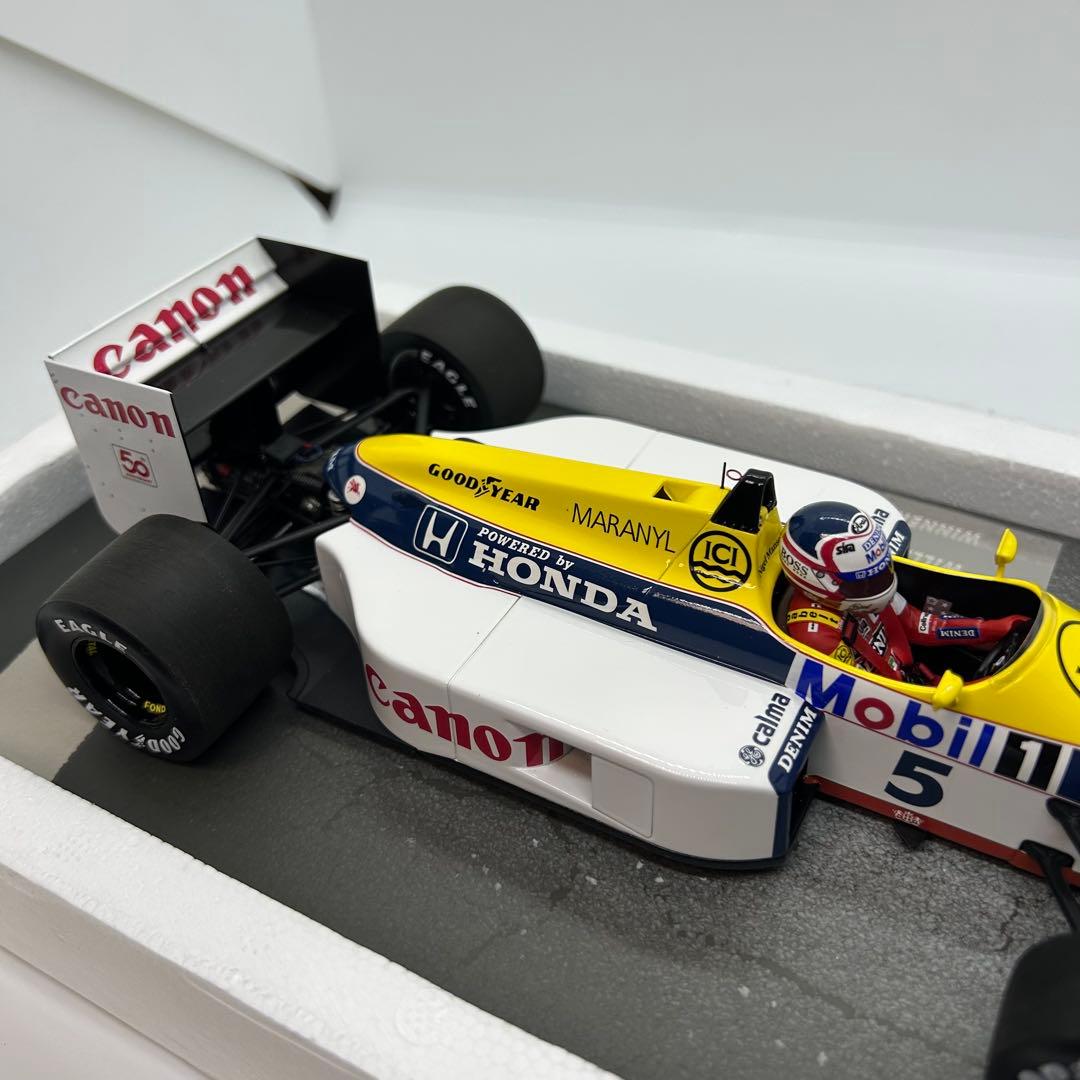ダーリン鈴鹿様 ミニチャンプス ウィリアムズ ホンダ FW11B N.マンセル