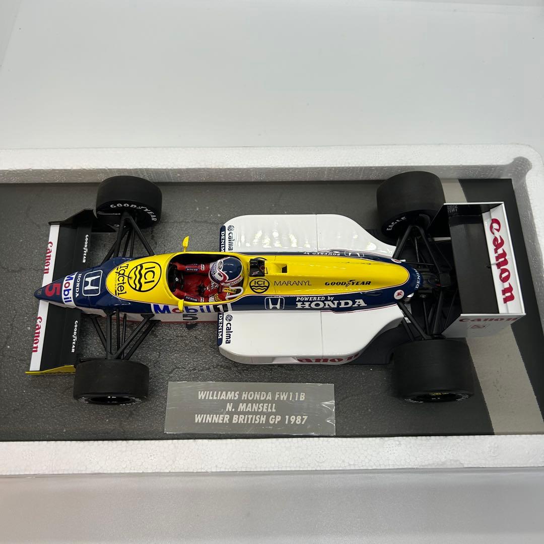 ダーリン鈴鹿様 ミニチャンプス ウィリアムズ ホンダ FW11B N.マンセル