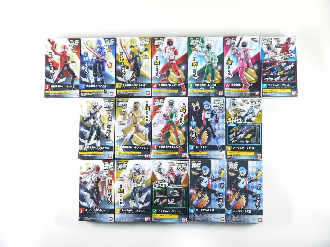 ルパンレンジャー パトレンジャー ルパパト 勇動1 2 SP 全種 +ポーダマン